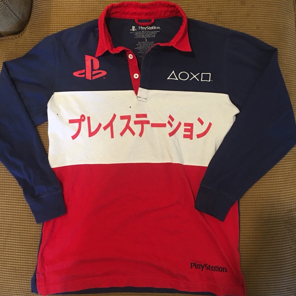 PlayStation Rugby Shirt size S